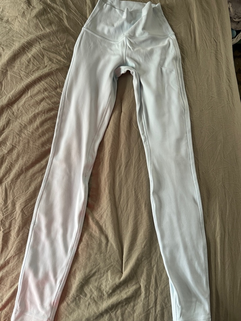 lululemon athletica Girls Pale Blue Performance Leggings